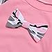 Happy Town Baby Boys Girls Family Clothes Long Sleeve Camouflage Leopard Top and Pants Outfits Set Autumn Clothing (Pink, 12-18 Months)