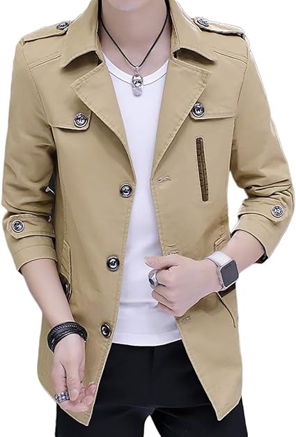 Amazon Heaven Days ヘブンデイズ スプリングコート トレンチコート 春秋 コート ジャケット アウター ショート丈 メンズ 03e0709 コート ジャケット 通販