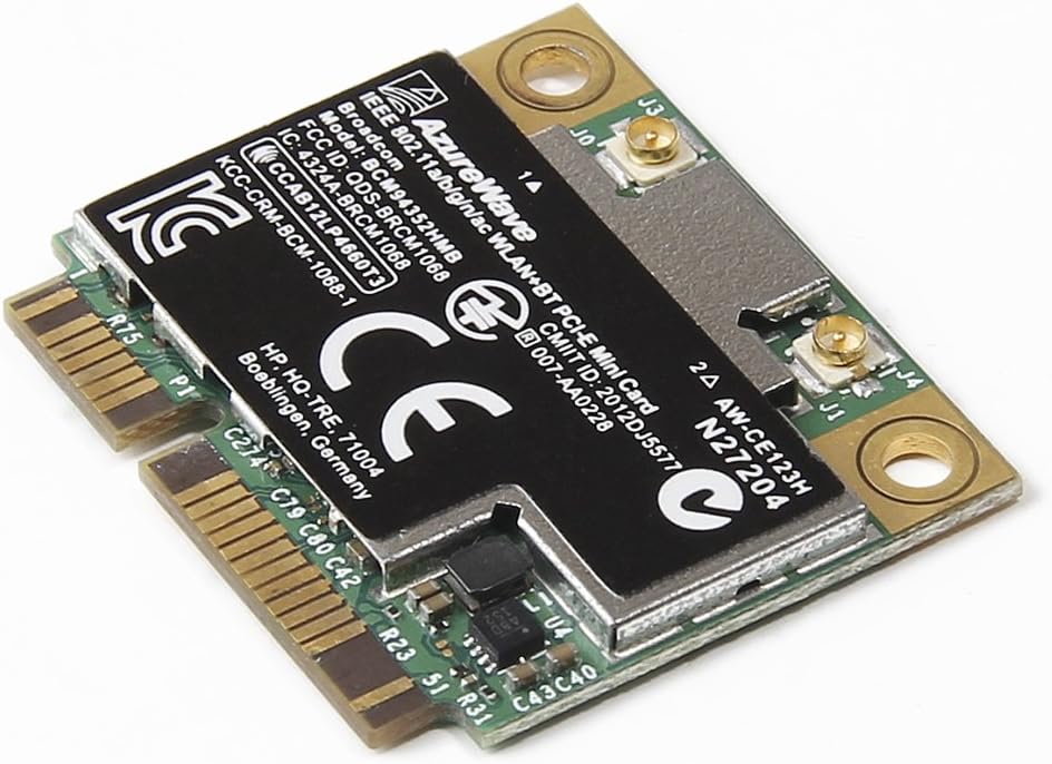 Broadcom 802.11 g network adapter. Mini pci-e wifi bluetooth. сетевой адаптер broadcom 802.11ac hp. wifi модули micro pci express для ноутбуков. wi fi + bluetooth 4.0.