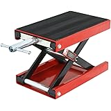 ZENY 1100 LB Wide Deck Motorcycle Center Scissor Lift Jack Hoist Stand Bikes ATVs