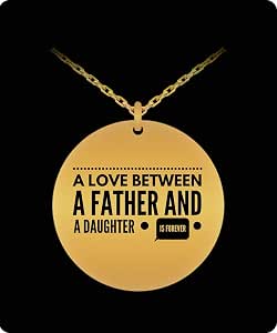Amazon.com: Father Daughter Necklace 