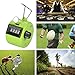 AJUNE Hand Tally Counter, Pack of 6 Color Counter Clicker 4 Digit Mechanical Palm Click Counter Assorted Color Hand Held Counter Clicker for Sport Stadium Coach Casino School Golf and Other Event
