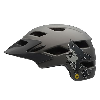 Bell Sidetrack Youth MIPS Bike Helmet - Kid's Matte Titanium Shark