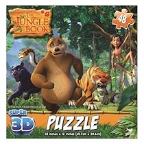 Jungle Book Super 3D Puzzles by Cardinal