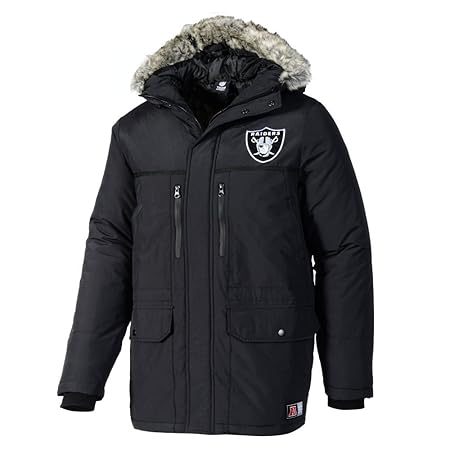 Majestic Oakland Raiders Arctic NFL Parka