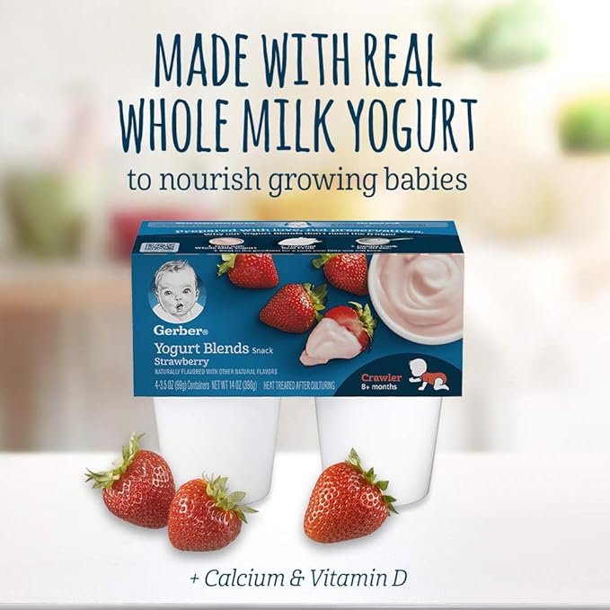 gerber yogurt blends snack