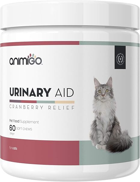 Animigo Complement Alimentaire D Aide Urinaire Pour Chats Urinary Support Naturel Et Riche En Vitamines Produit Contre Les Problemes Urinaires Pour Chat A Base De Cranberry 60 Gelules Amazon Fr Animalerie