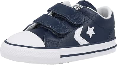 Amazon.com: Converse Star Player 2V Ox Navy/White Leather : Ropa, Zapatos y  Joyería