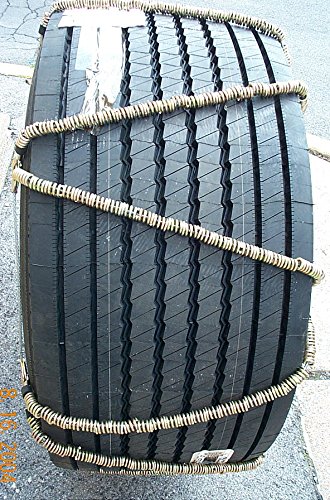 TireChain.com Super Single Diagonal Cable Tire Chains 445/50-22.5