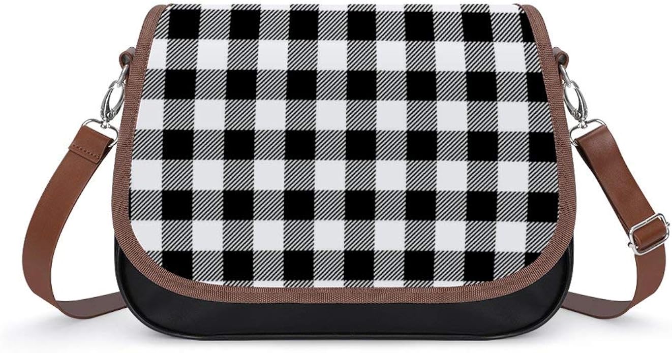 buffalo plaid crossbody