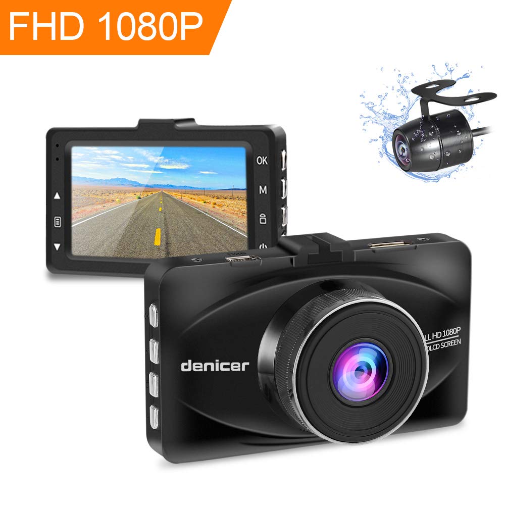 Dash Cams for Cars Front and Back denicer Car Camera Amazon.co.uk