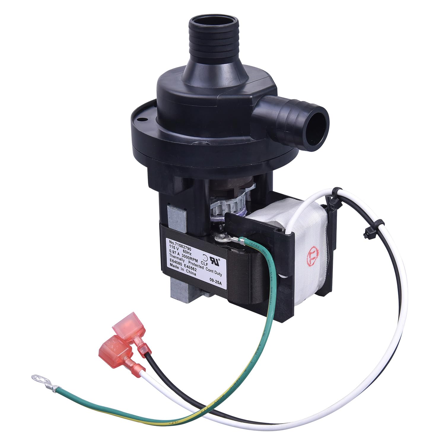 Photo 1 of FuseRish 040006556 Ice Water Pump kit 115V 60HZ 1PH Replace Numbers 040003291, 040004347, MAN040006556, MAN040003291, MAN040004347 Compatible Ice Machine Models: UD0140A, UD0140AE, UD0140W and more