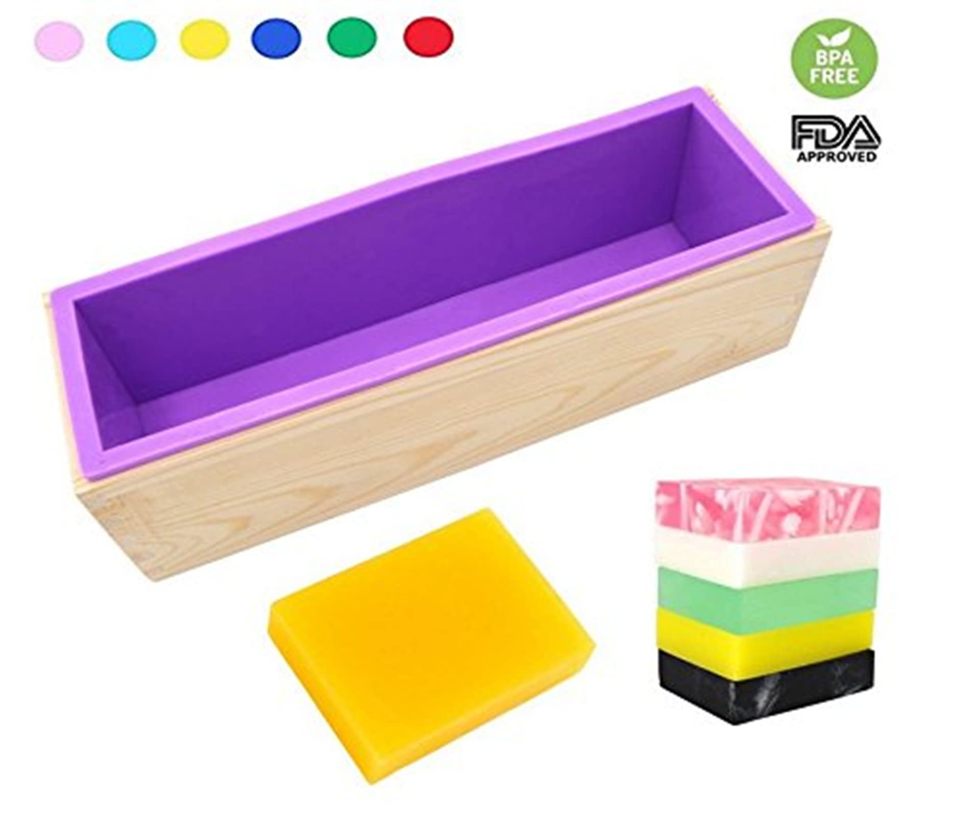 DD-life Flexible Rectangular Soap Silicone Loaf