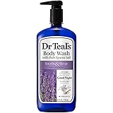 Dr Teal's Pure Epsom Salt Body Wash Soother & Moisturize With Lavender 24 Ounce (04158-4PA)