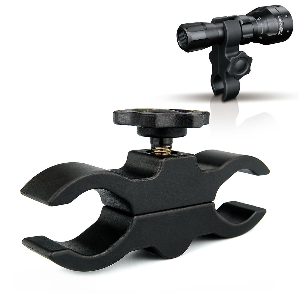 BILLION DUO Rifle Barrel Scope Mount Tools Clamp Clip,1" 25.4mm-30mm Flashlight Mount Holder For IR Night Vision Torch Telescope Bike Sight Hunting Accessories