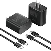 60W Super Fast Charger Samsung Charger Android Phone Chargers,2Pack USB C Charger Fast Charging Block &amp; 10FT USB C Cable Cord for Samsung Galaxy S26 Ultra/S26/S26+/S25 Ultra/S25/S24/S23/S22 Ultra/S20