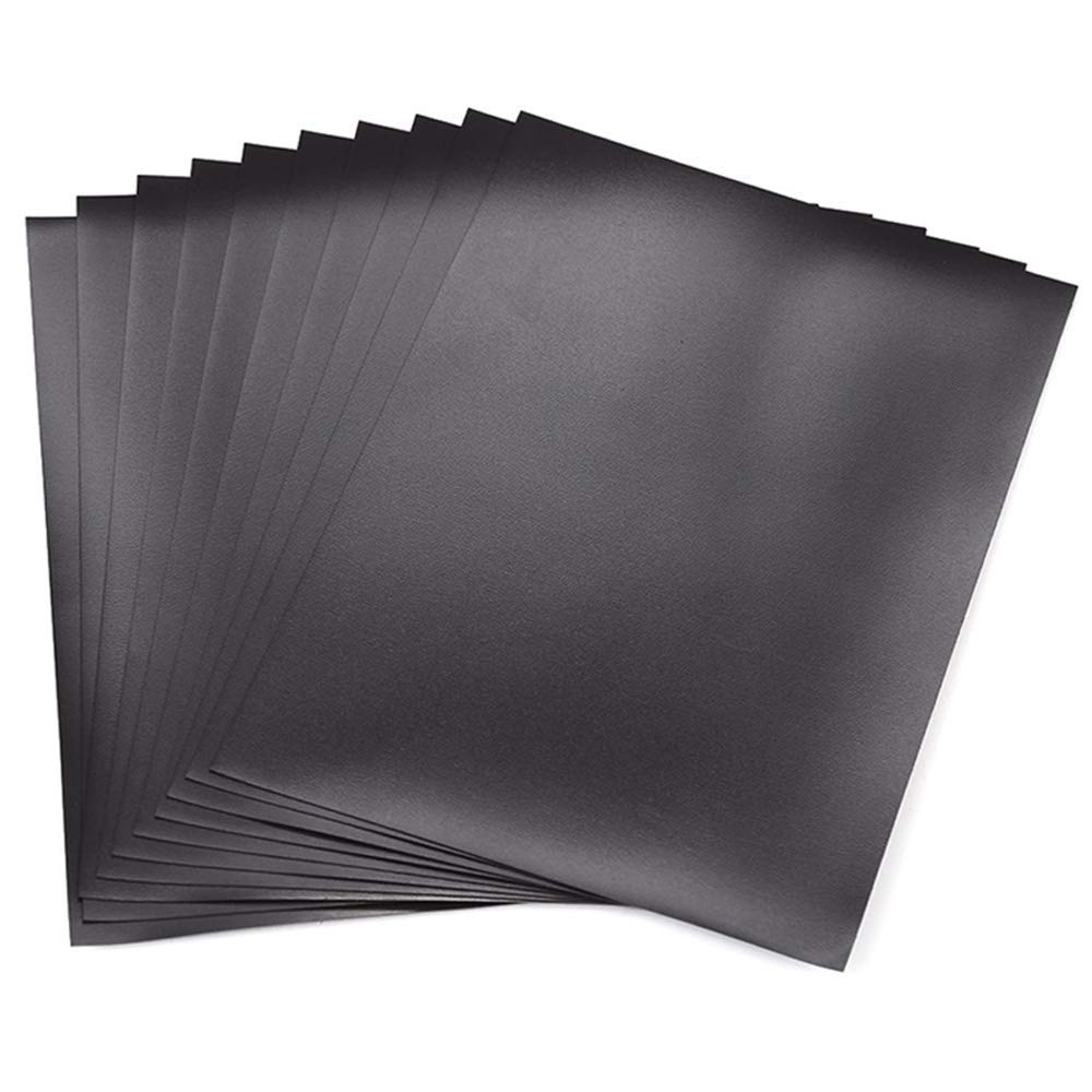 Briartw 10 Sheets 10 Sheets Rubber Soft Magnet Sheet for Metal Cutting Dies Storage Orangize Crafts Tool Scrapbooking Arts and Crafts Flexible Placement Mats 3mm 6.85x5inches