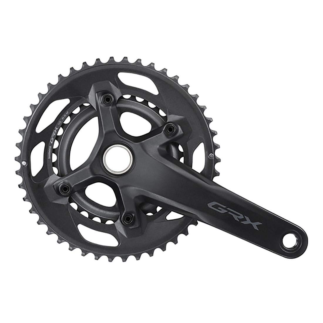 Shimano Grx Fc-Rx600 Chainring Black 175mm