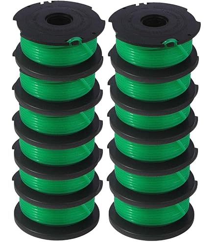 Lot De 3 Bobines De Rechange Pour Débroussailleuse Black & Decker GH3000, LST540, LST540B, GH3000R