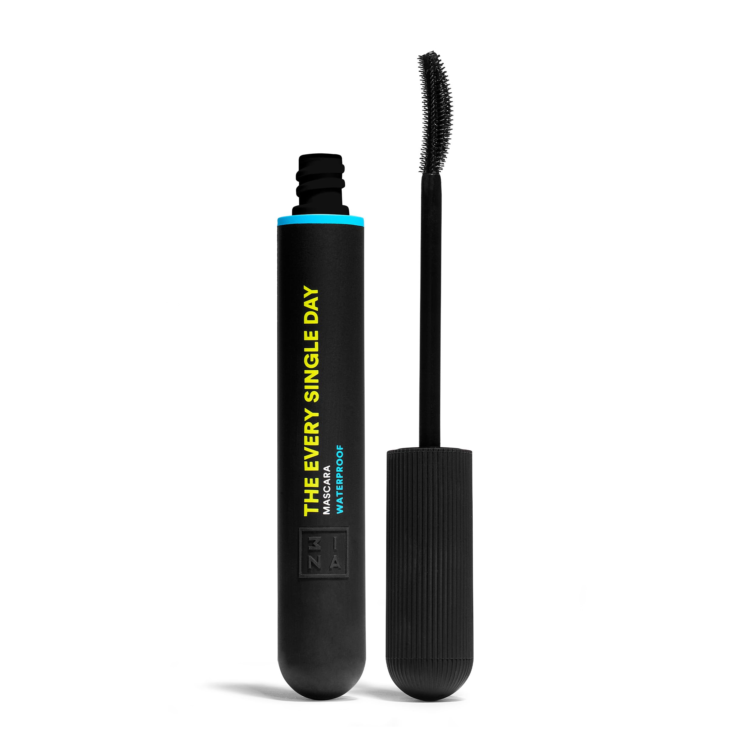 3INA MAKEUP - The Every Single Day Mascara Waterproof - Black - for Volume and Length - Definition Tubing Mascara