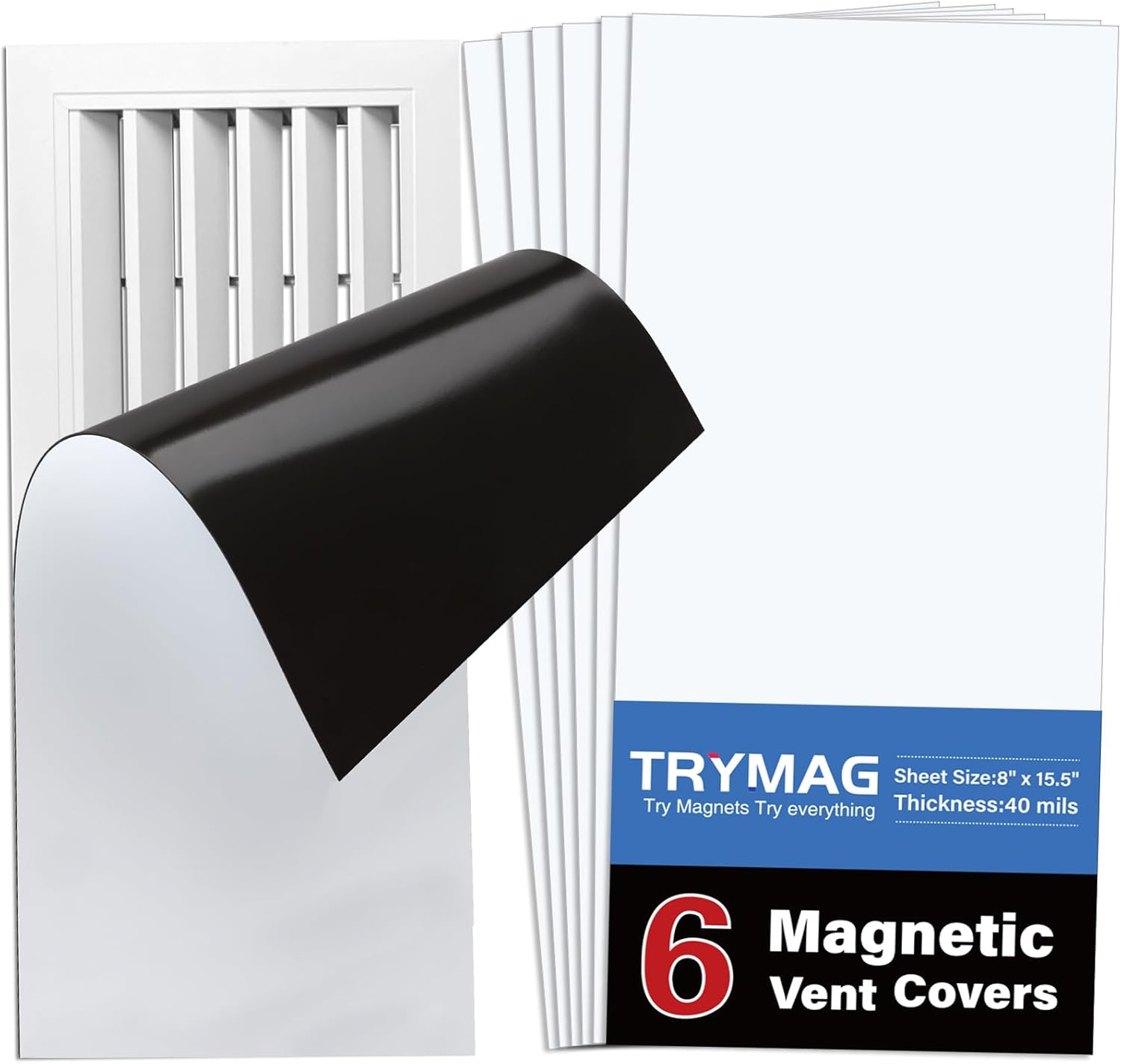 Registers, Grilles & Vents - TRYMAG Strong Floor Vent Covers 8