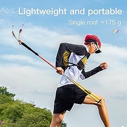 AONIJIE Trekking Poles - 2 Pcs Collapsible Aluminum