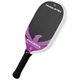 Paddletek Phoenix Talon &ndash; 14mm Pickleball Paddle &ndash; Raw Carbon Fiber Face &ndash; Balanced Control &amp; Spin &ndash; Polypropylene Honeycomb Core &ndash; USAPA Approved Pickle Ball Paddle &ndash; 5.25 Inch Handle