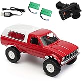 The Perseids RC Rock Crawler Pickup Truck 1:16 Remote Control Car 2.4G 4x4 Off-Road Semi Truck and Trailer All Terrain RTR Ra