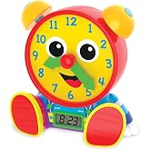 The Learning Journey - Telly Jr. Teaching Time Clock - Primary Color - Telling Time Teaching Clock - Toddler Toys &amp; Gifts for Boys &amp; Girls Ages 3 Years and Up - Award Winning Toys