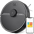 Roborock S6 Pure Robot Vacuum and Mop, Multi-Floor Mapping, Lidar Navigation, No-go Zones, Selective Room Cleaning, 2000Pa Su
