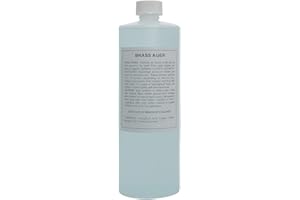 32oz (Ounce) - Brass Darkening Solution Antique Vintage Old Metal AGER Patina Copper tin Bronze Dull