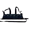 warrepplica Rhodesian Fereday & Sons Chest Rig with Grenade Pocket FAL/G3/M14 Bush War/20rd .308/7.62x51mm 4 Magazine Pouch Tactical Chest Rig with Grenade Pocket