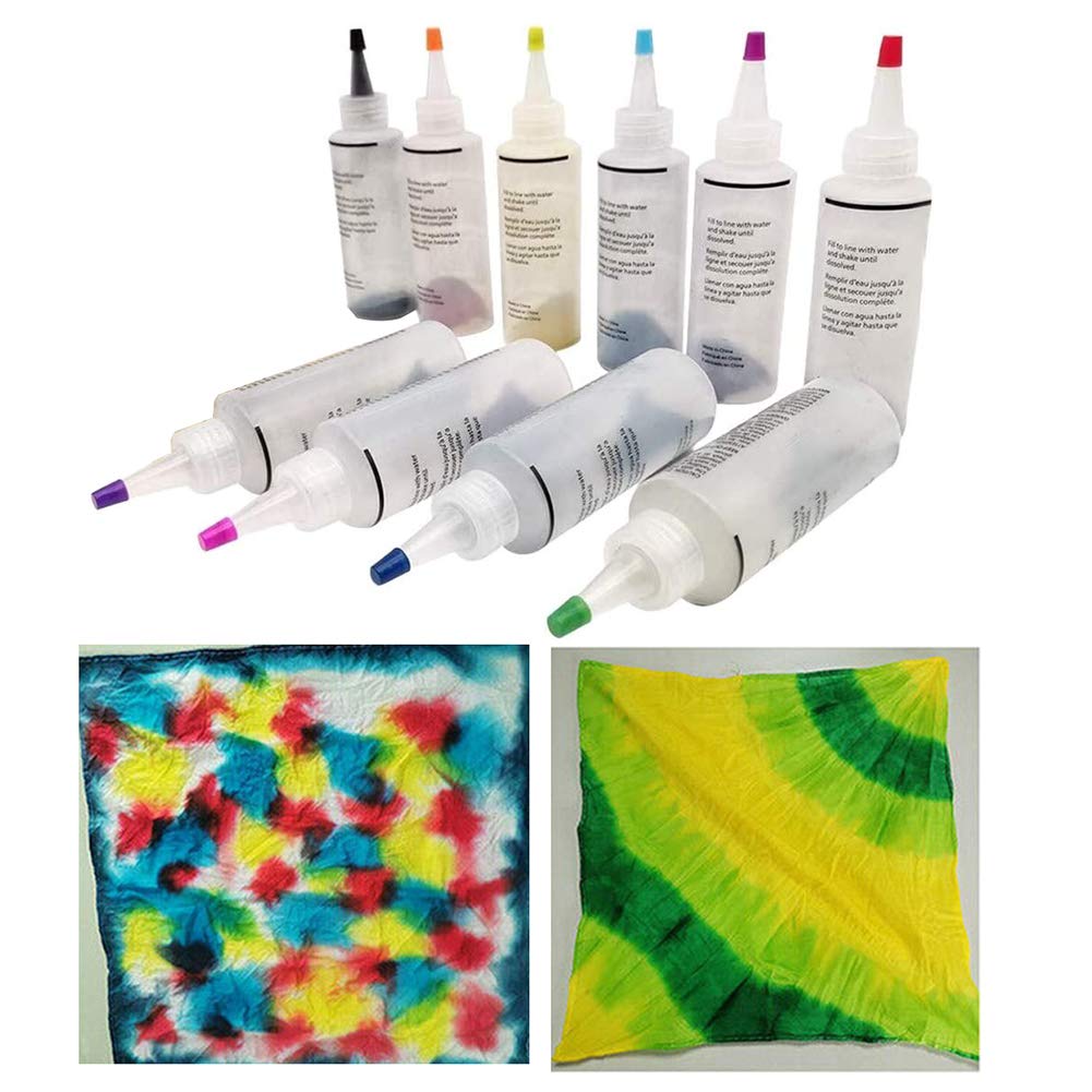 ZSooner Textile Dye, Tie Dye Kit, Fabric Tie Dye Kit, Permanent Pigment Non Toxic Tulip Tye Dye