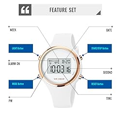Gosasa Outdoor Sport Watches Alarm Clock 5Bar