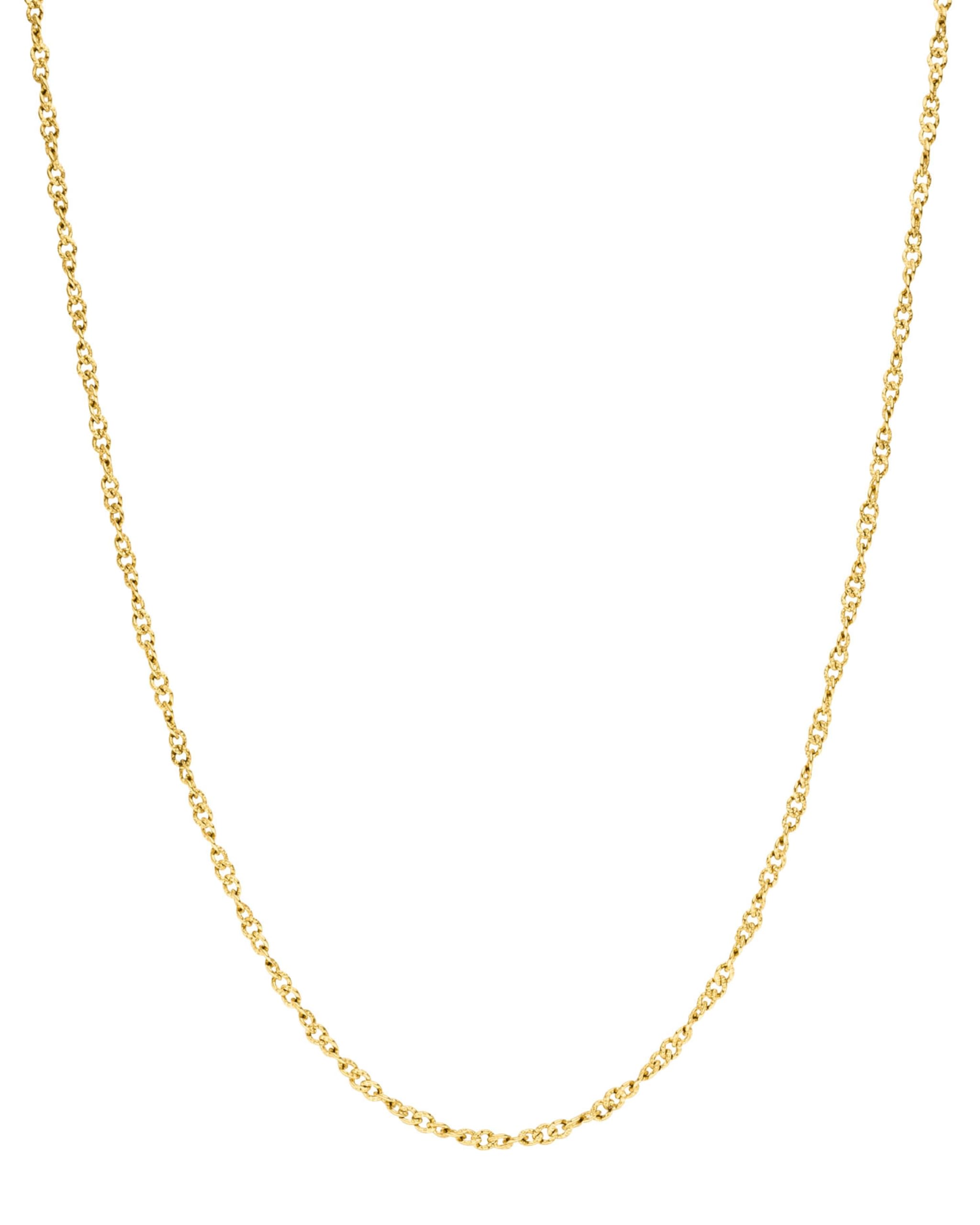 Purelei® Kaula Necklace (gold) – 18K Gold plated stainless steel jewelry – Waterproof chain – 14 to 16 inch adjustable length – Fashion jewelry for your individual look