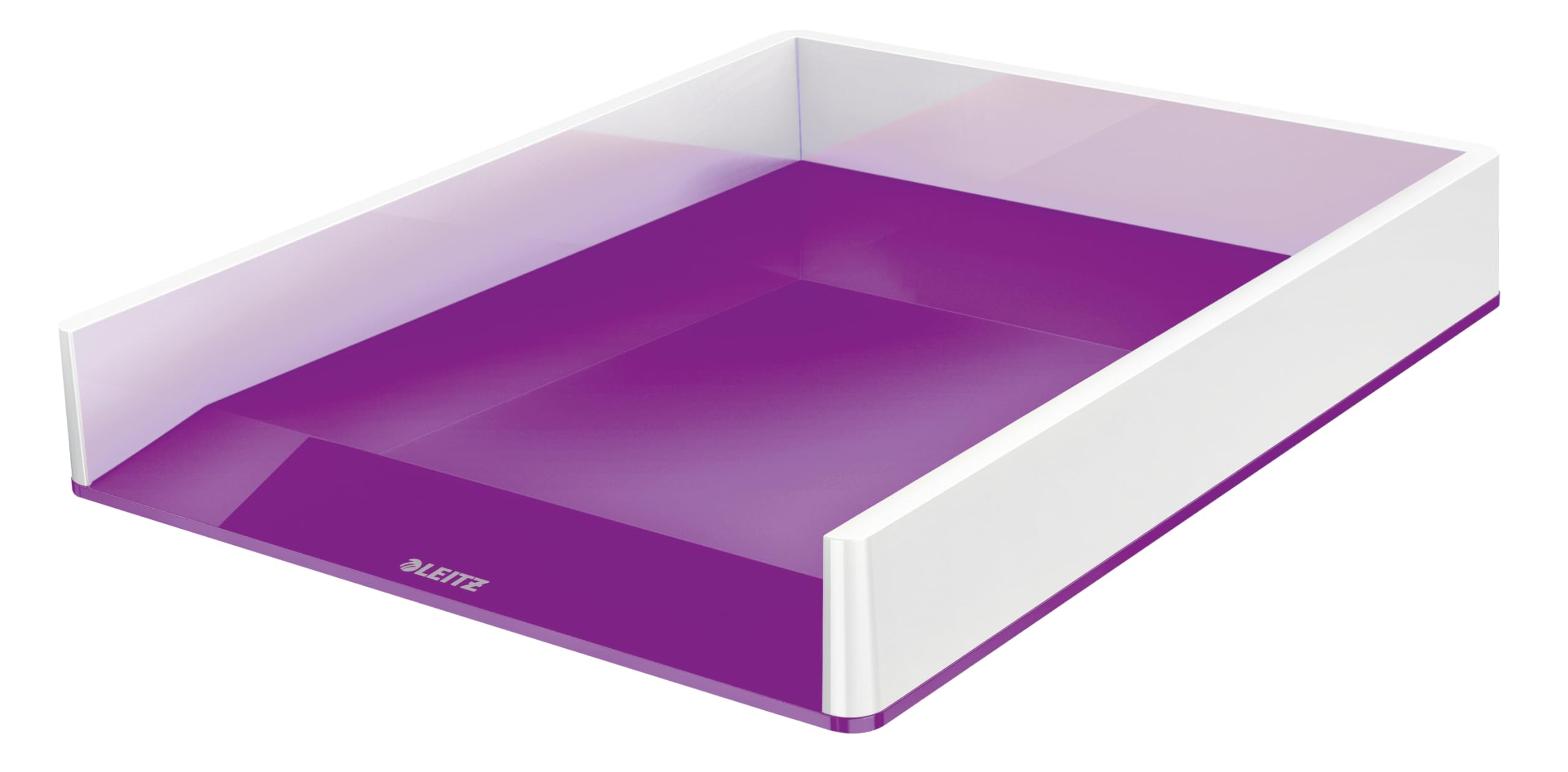 Leitz WOW Letter Tray Dual Colour, Purple