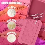 NYX Buttermelt Powder Blush For The Butta 12H Vegan Mango Shea view 2