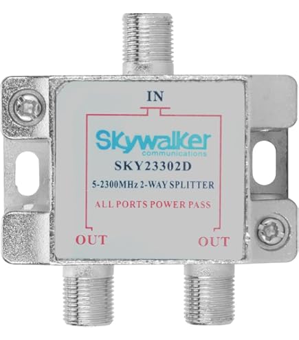 Skywalker 5-2300MHz Diplexer For Dish Pro Plus – Separates Off-Air & Satellite Signals (SKY23504)