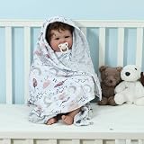 CREVENT Soft Plush Baby Crib Blanket 75x100 cm Unisex Newborn Toddlers view 3