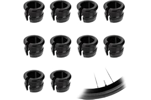 HARIENDNY 10 Pack Presta Rim Adapters, Wheels Manufacturing Presta Valve Saver, Bike Valve Stem Grommets, Presta Valve Adaptor, Convert Presta Valve Stem Grommet