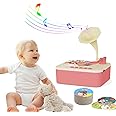 Retysaz Kids Phonograph with 96 Cards, Story Music Player Kids 3-6 Musical Sensory Toy boy Girl,Toddler Audio Pre-Kindergarten Toy Early Childhood Education Gift Birthday （Pink）…