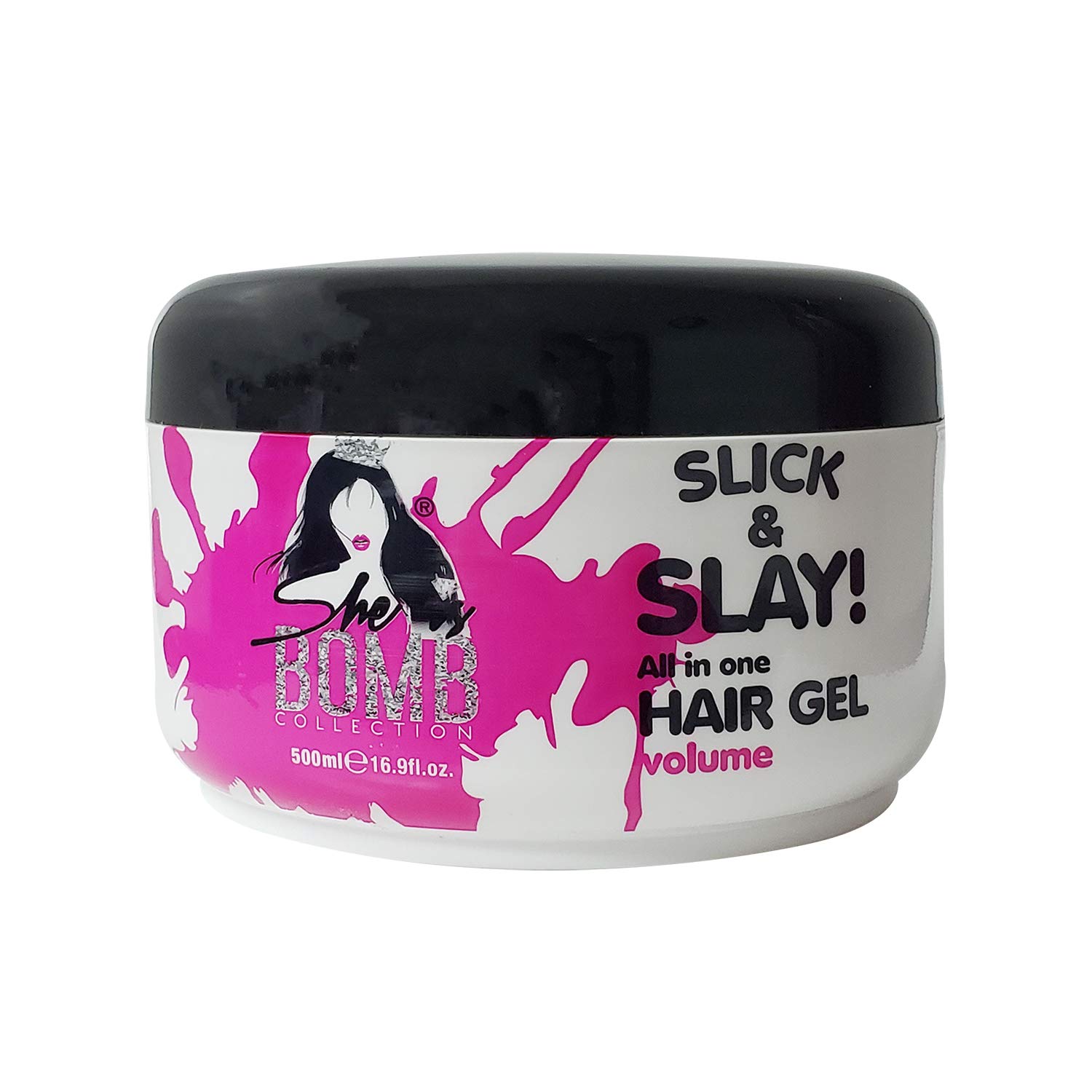 She is Bomb Collection Slick & Slay All-in-One Hair Gel 16.9 fl. oz.