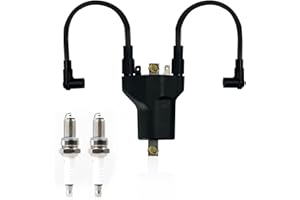 AYIDDUE Ignition Coil spark plug For EZGO 4 Cycle Gas Robin 295CC Robin 350CC 1991-2002 TXT Pre-MCI engine 1996-2002 26652-G01 EPIGC103