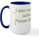 CafePress Funny Saying Urine Samples Coffe Mug 15 oz (444 ml) Ceramic Coffee Mug