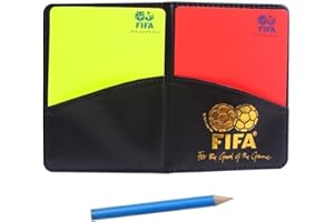 MiaoDuo New Sport Football Soccer Referee Wallet Notebook with Red Card and Yellow Card