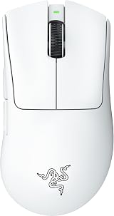 Razer DeathAdder V3 Pro Wireless Ergonomic Esports Mouse 63g White