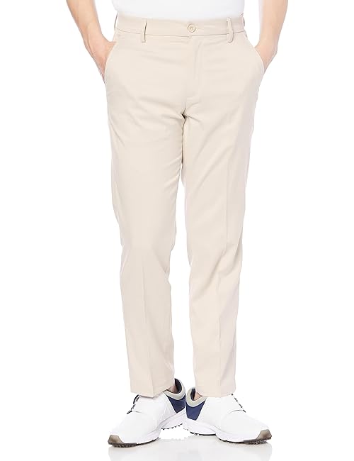 Amazon Essentials Men's Straight-Fit Stretch Golf Pant, Stone, 34W x 29L