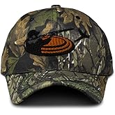 Custom Camo Baseball Cap Trap Shooting Sport Embroidery Cotton Strap Closure