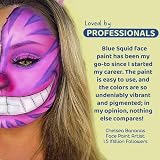 Blue Squid PRO Face Paint Black & White 30g Professional Water Based view 4