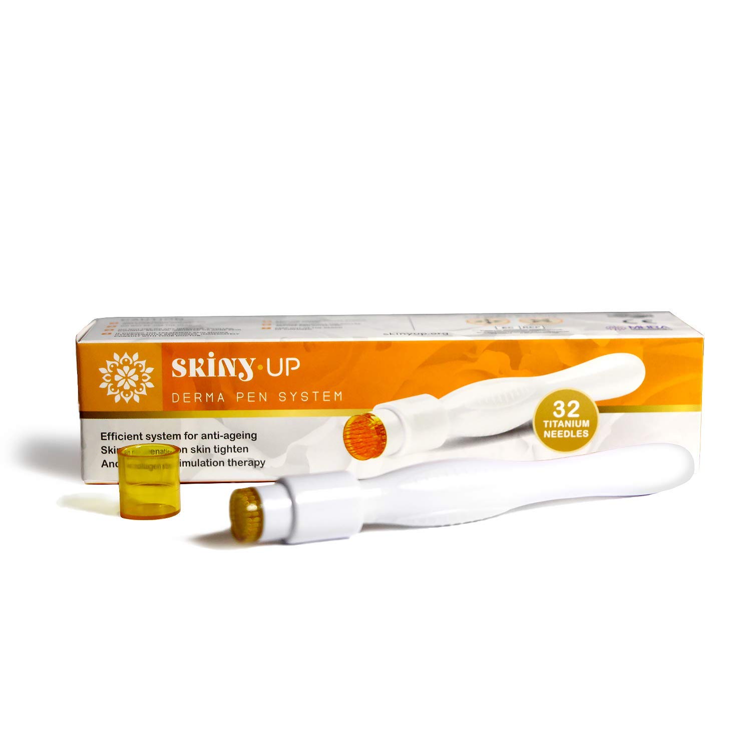 Derma Stamp Skiny Up® - Titanium Derma Stamp Pen for 【Precision Micro Needle Treatment】/ More Size for Choice/CE,ISO and MHRA Approved.(1.5mm)